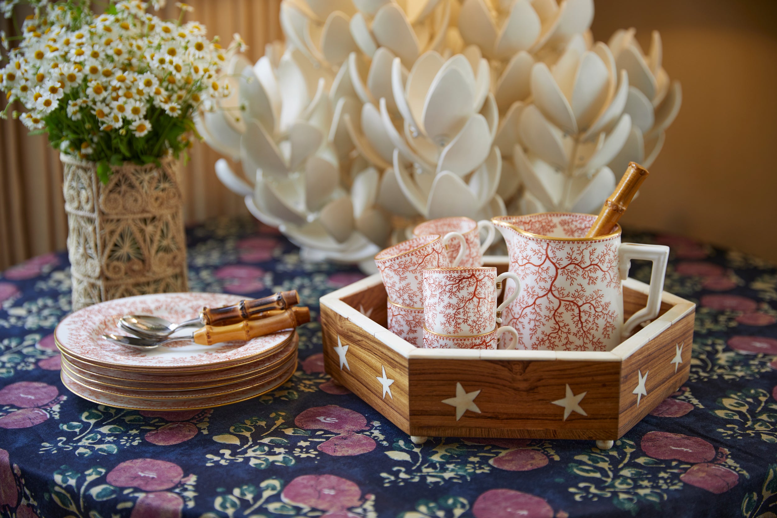 tray, bone inlay, bone inlaid, bone tray, bone inlaid tray, bone inlay tray, moroccan tray